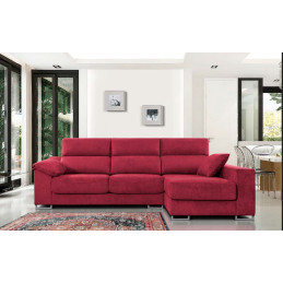 SOFA+CH DUBLIN 3PL+1BR 185X95+105X165 S/A1 T/CAR.AVELLANA SOFA ALIAGA - SALCE