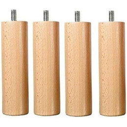 PATA N112 MADERA NATURAL 20 CM.
