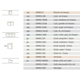 ERMES 3M+DIM 3PL.+DIV