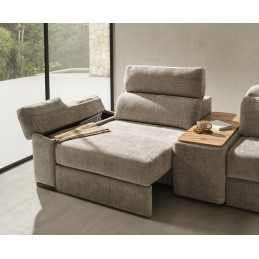 AMAIA TMAM002 3PL/80CM+2BR+MESA SOFA DESLIZANTE/EXTENSIBLE
