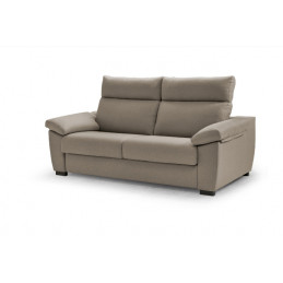 ITALO 3PL CAMA (140X190) 205X96X102 MALMO 90 GRIS SOF