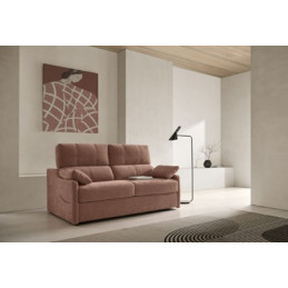 RHIN 9190 3PL CAMA 140X195 PREMIUM MUCCA C/06 PAPAYA SOF