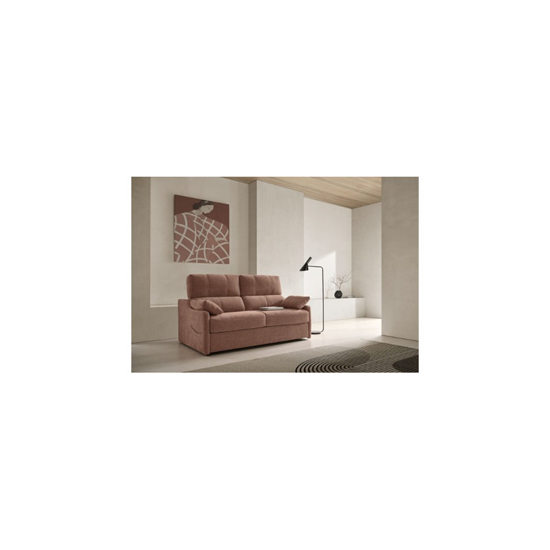 RHIN 9190 3PL CAMA 140X195 PREMIUM MUCCA C/06 PAPAYA SOF