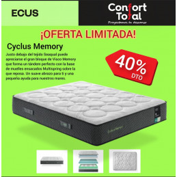 CYCLUS MEMORY 190 X 135 COLCHONES ECUS INSULAR