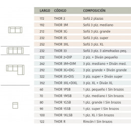 THOR 33 232 3PL+3ALM.PEQ.SERIE A C/02 DIAMOND SOF