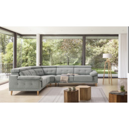 NAROA N.206 3PL.EX.220CM SERIE C C/DELFINO C/14 MOSTAZA SOFA RESIMUR