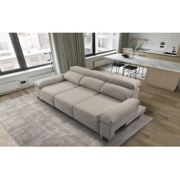 ARES 292 3G+DIG 3PL+DIVAN G S/OFERTA T/ODISEO 10 VERDE PASTEL SOFA DESLIZANTE