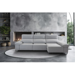 KIRA 292 RLX 3G+DIG 3PL/DIVAN G S-OF T/CARDINY GRIS SOFA RELAX