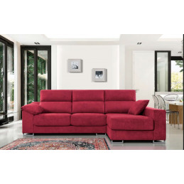 SOFA+CH DUBLIN 3PL+1BR 185X95+105X165 S/A1 T/CAR.AVELLANA SOFA ALIAGA - SALCE