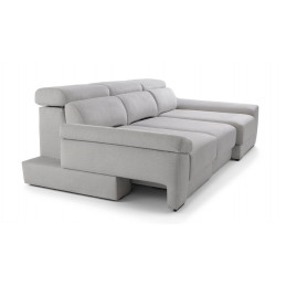 SOFA KEVIN 3PL 240 (62X62X62) S/VIP T/NASERA STEEL SOFA DESLIZANTE FUTURE