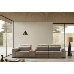 AMAIA TMAM002 3PL/80CM+2BR+MESA SOFA DESLIZANTE/EXTENSIBLE