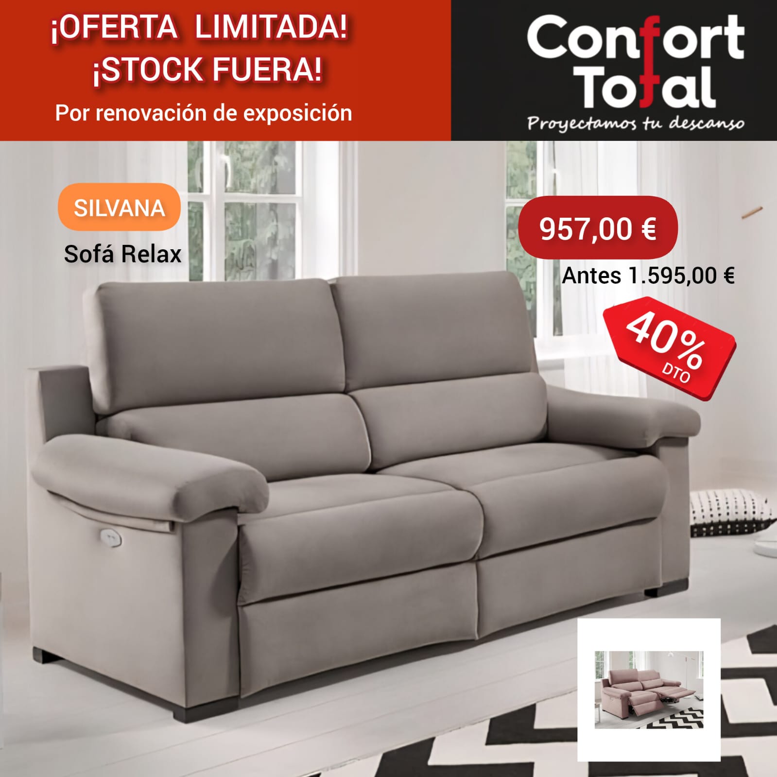 5ª Publicidad en Confort Total